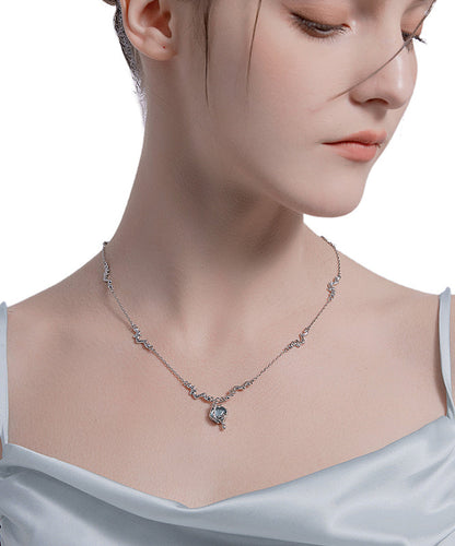 Silk Copper Overgild Gem Stone Pendant Necklace