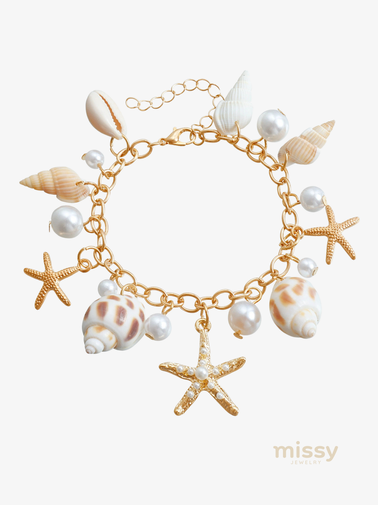 Arya Shell Waist Chain Jewelry Set