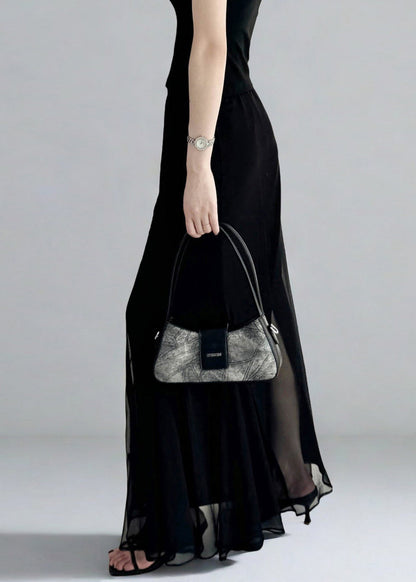 Slim Fit Black High Waist Tulle Skirt Summer