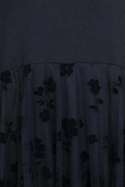 Lace Retro Stitching Maxi Pinafore Dress