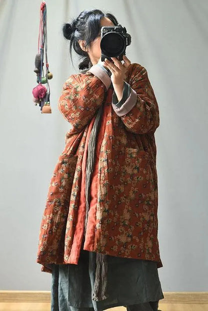 Limited Stock- Retro Loose Warm Pocket Coat