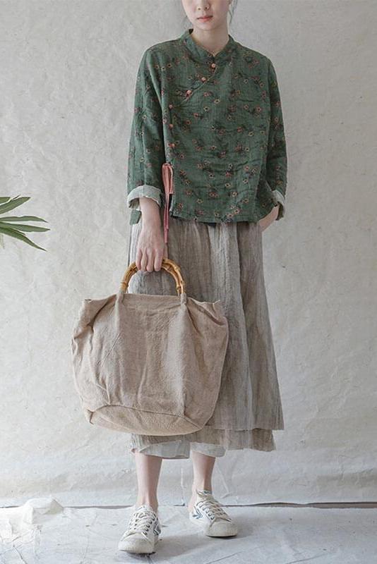 Limited Stock- 100% Cotton Retro Lace-up Sweatshirt