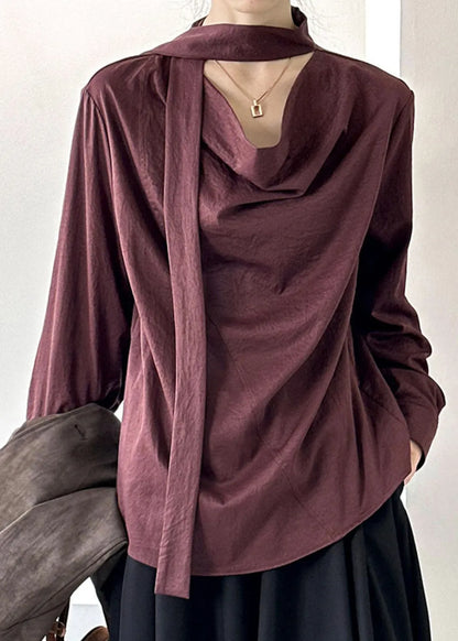 Handmade Red Patchwork Top Spring