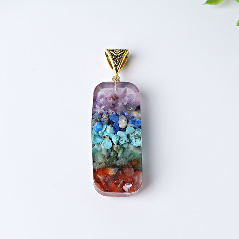 2.2 Inch Chakra Pendant for Spiritual Protection