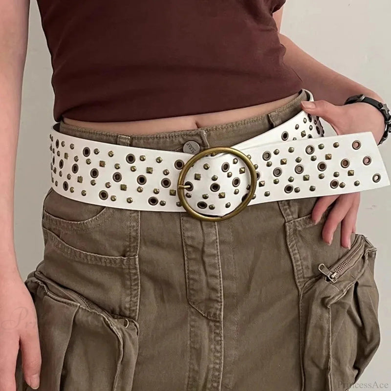 Gothic Rivet Broad Belt
