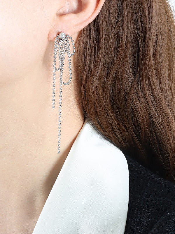 Color Tasseled Earrings Accessories