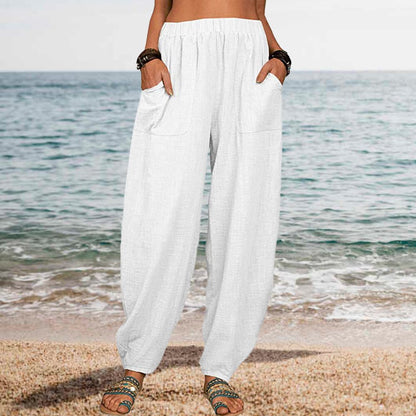 Cotton and Linen Trousers