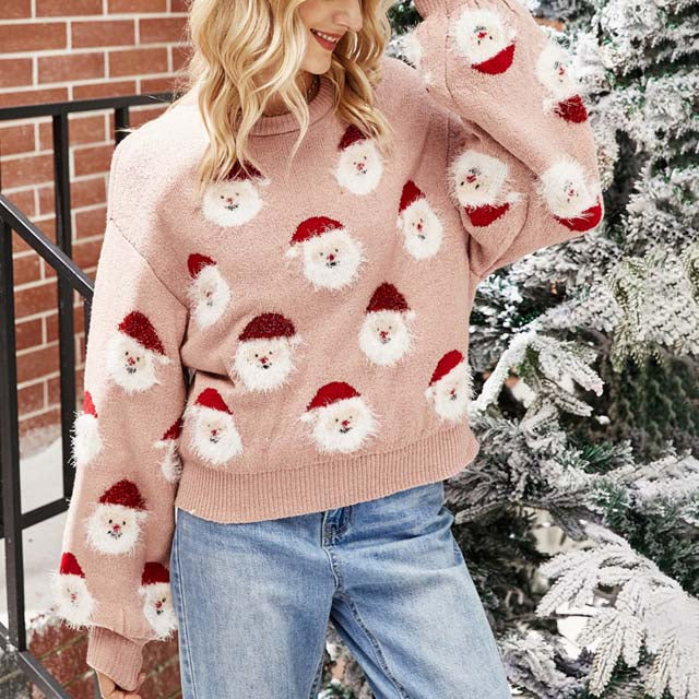 Fashionable Christmas Knit Sweater for Women