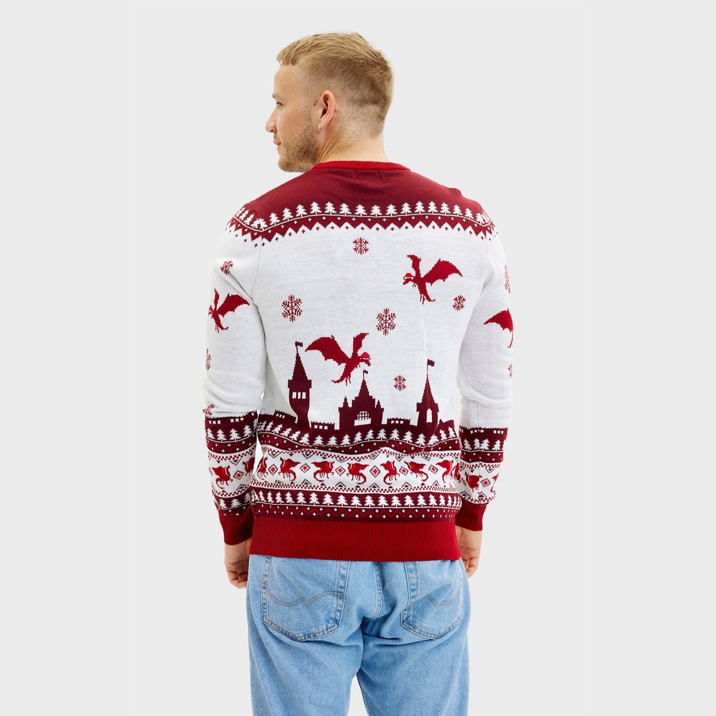 Santa Claus Is Coming Christmas Sweater Men's