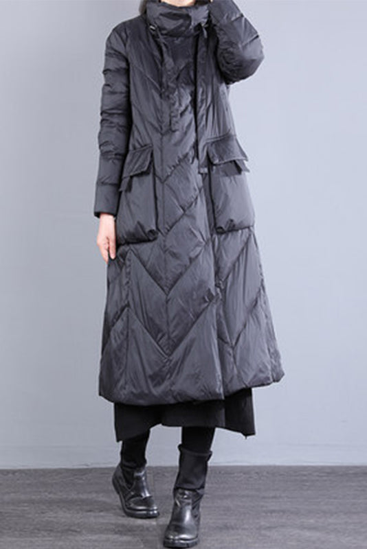 Loose Thick Long Coat Warm Down Coat