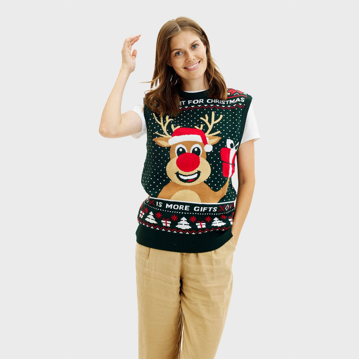 Rudolph's Christmas Cardigan Women's