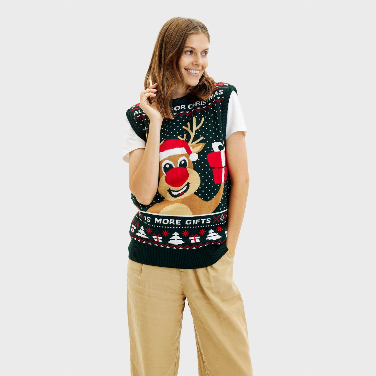 Rudolph's Christmas Cardigan Women's