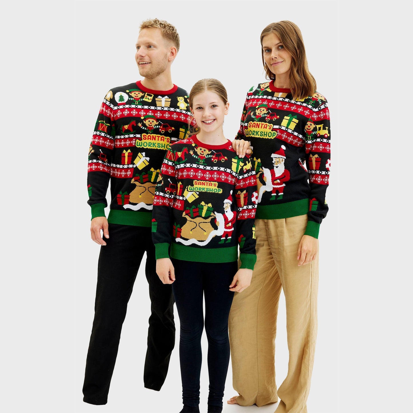 Santa's Workshop Sweater Men's