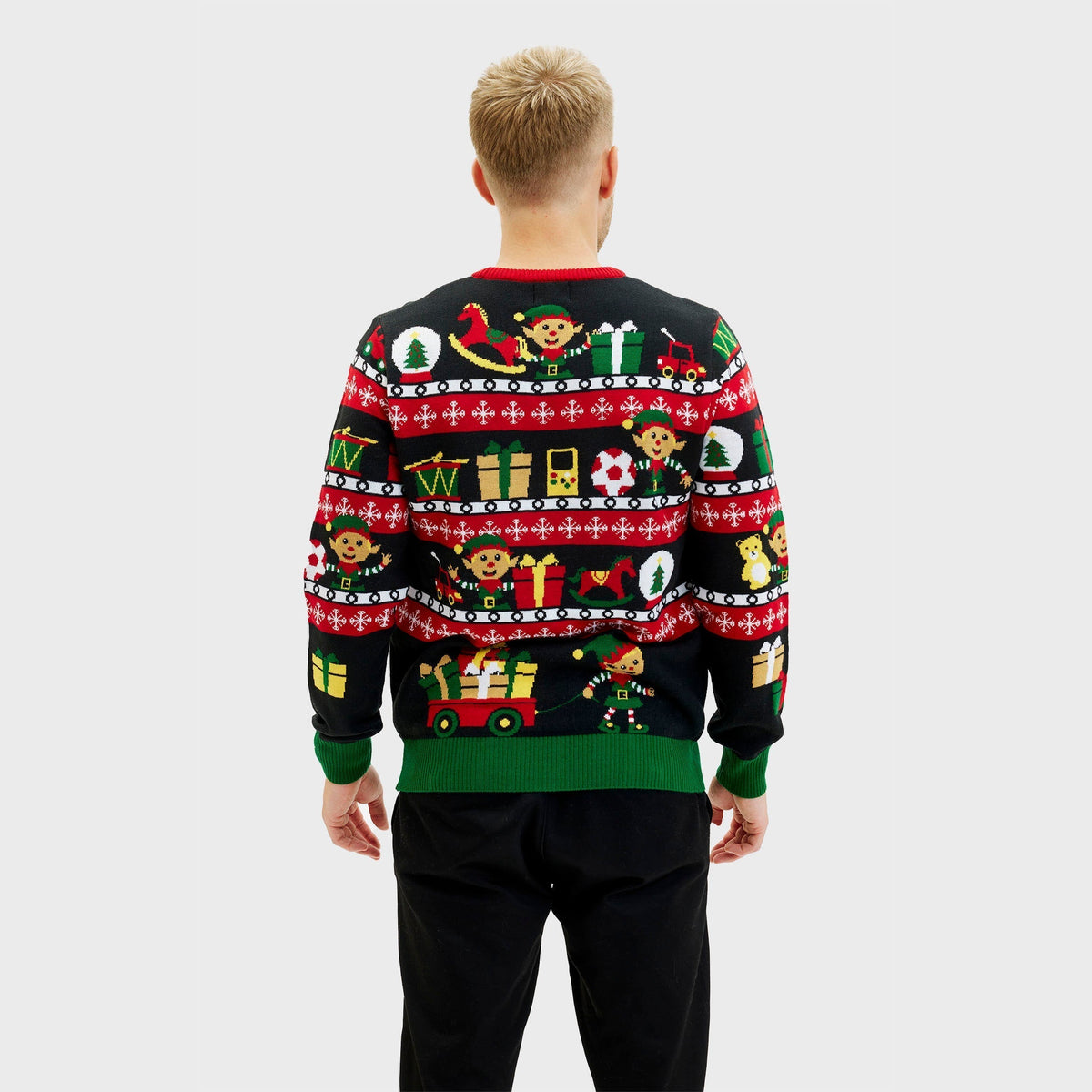 Santa's Workshop Sweater Men's