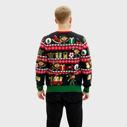 Santa's Workshop Sweater Men's