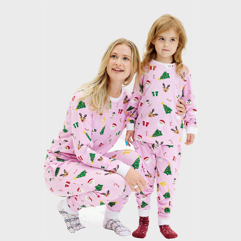 The Pink Christmas Pajamas Women's