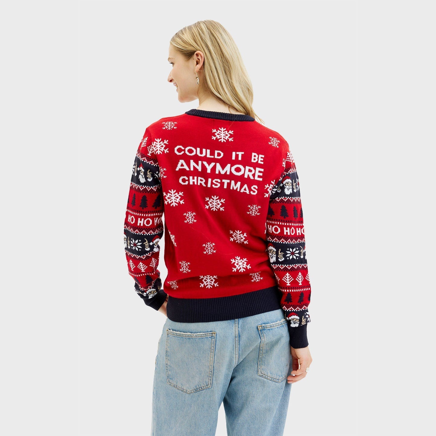 Ho Ho How Are You Christmas Sweater Women's
