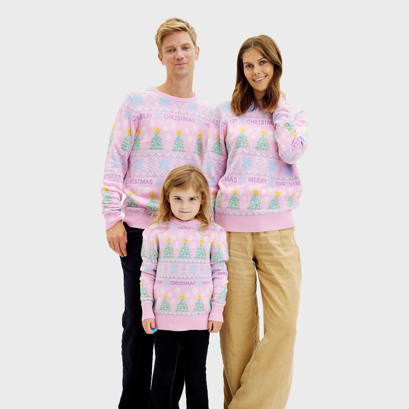 The Pink Christmas Sweater Women's
