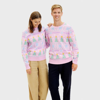 The Pink Christmas Sweater Women's