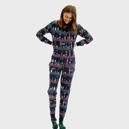 Vintage Gamer Christmas Pajamas Women's