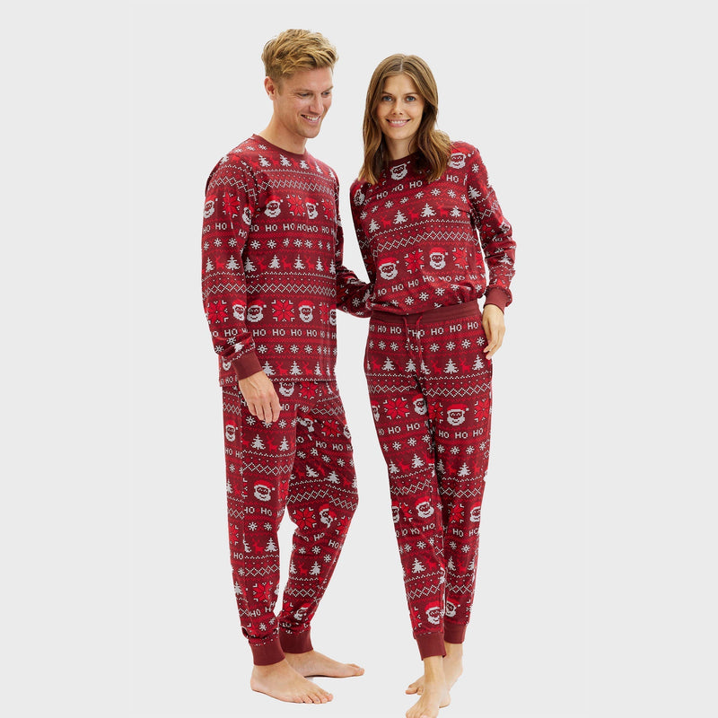 Ho Ho Ho Christmas Pajamas Men's