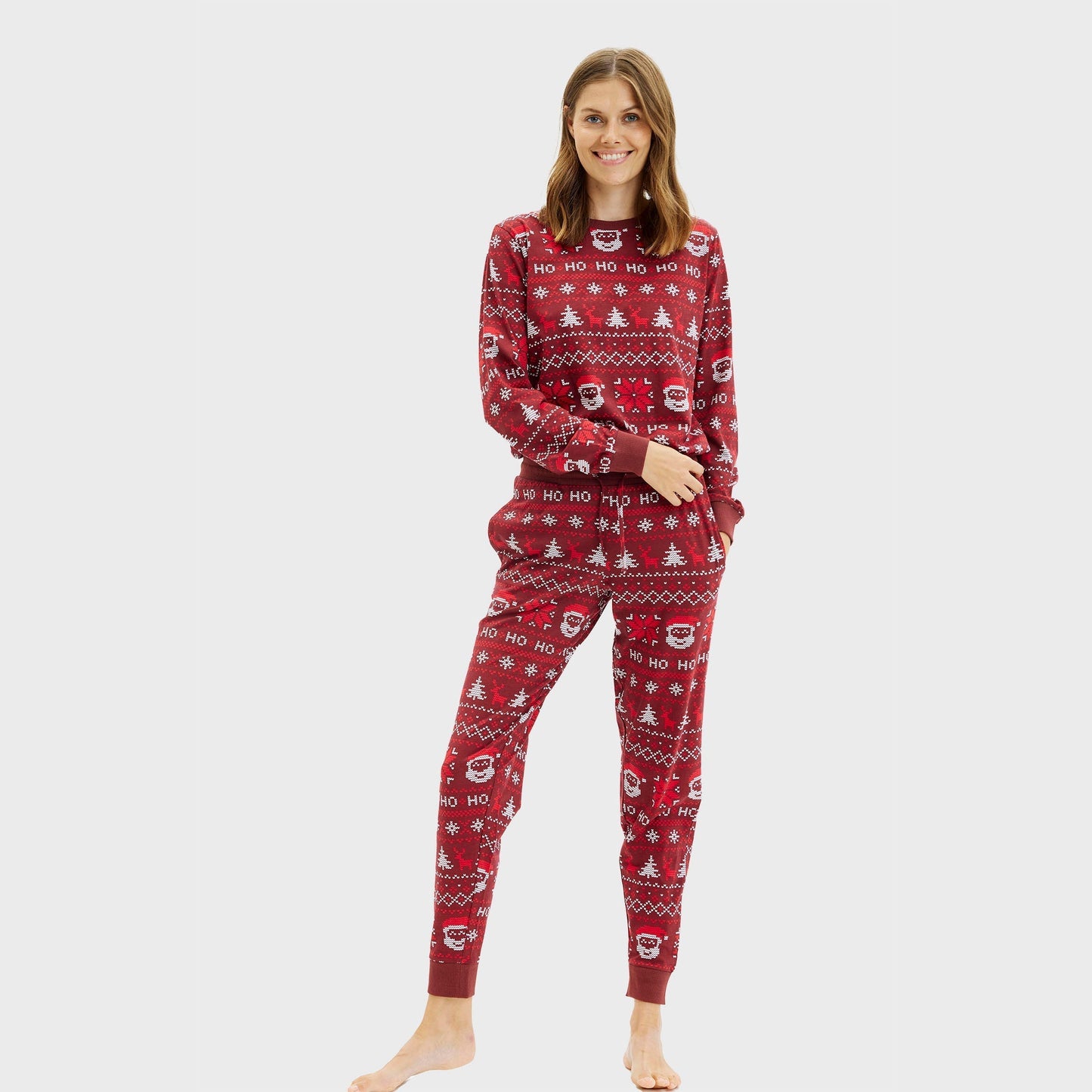 Ho Ho Ho Christmas Pajamas Women's