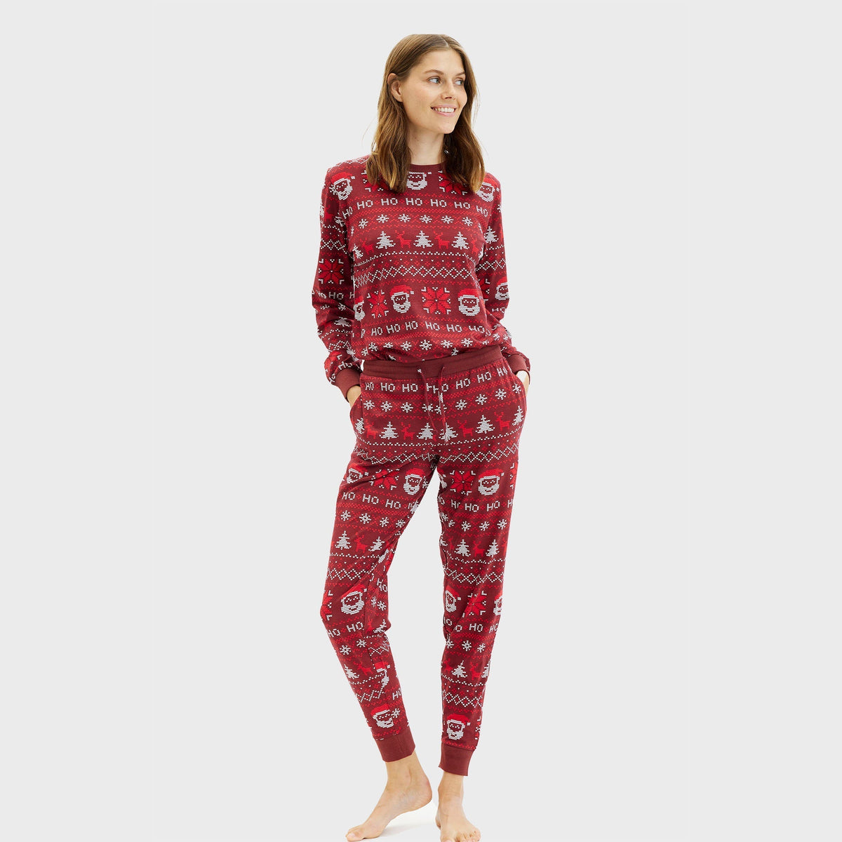 Ho Ho Ho Christmas Pajamas Women's