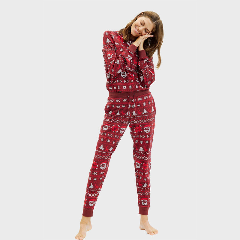 Ho Ho Ho Christmas Pajamas Women's