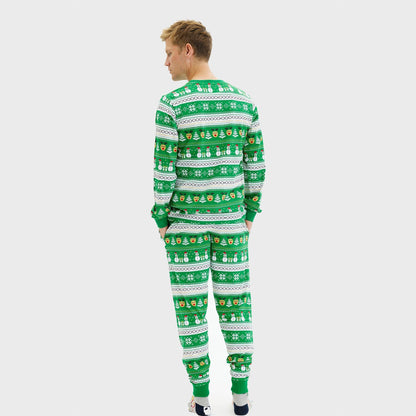 Ultimate Christmas Pajamas Green Men's