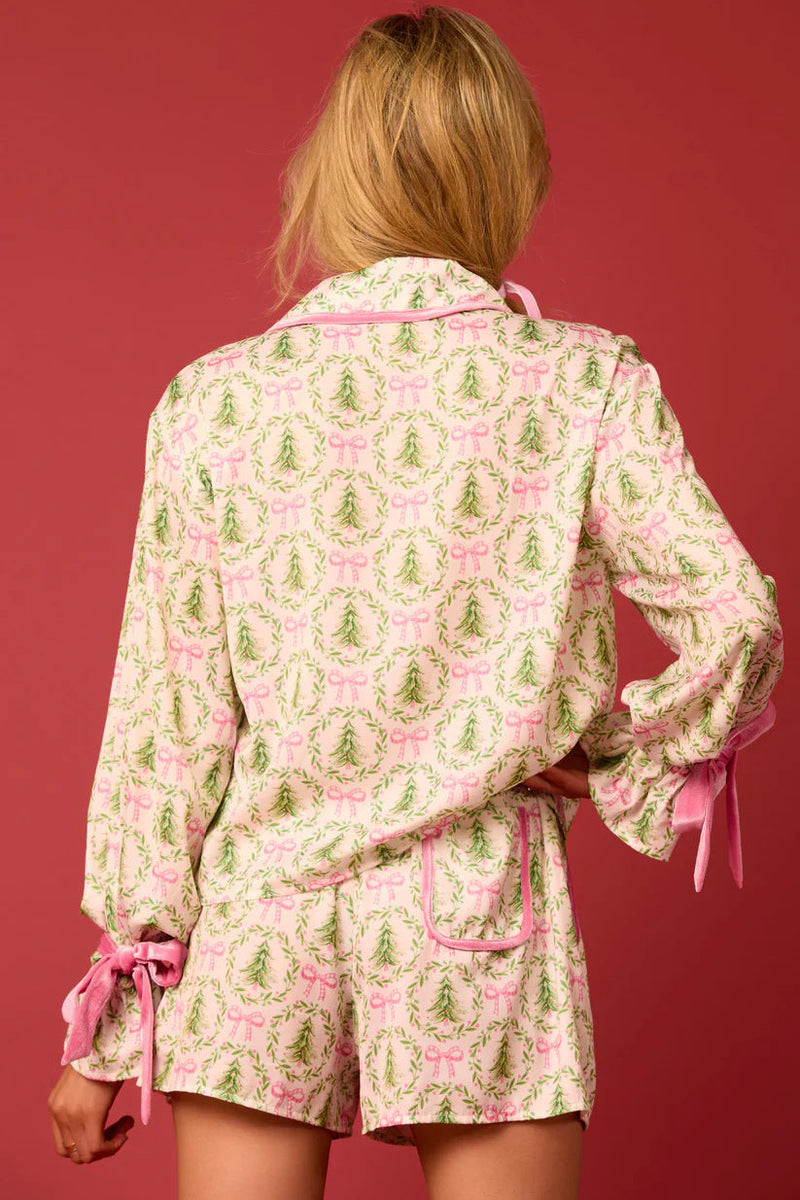 Christmas Character Short Pajama Set