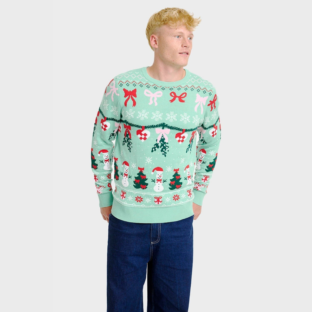 The Tied Christmas Sweater Men's