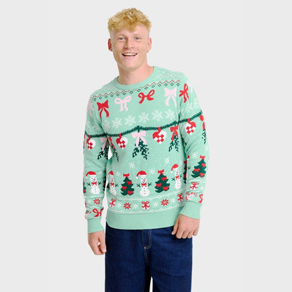 The Tied Christmas Sweater Men's