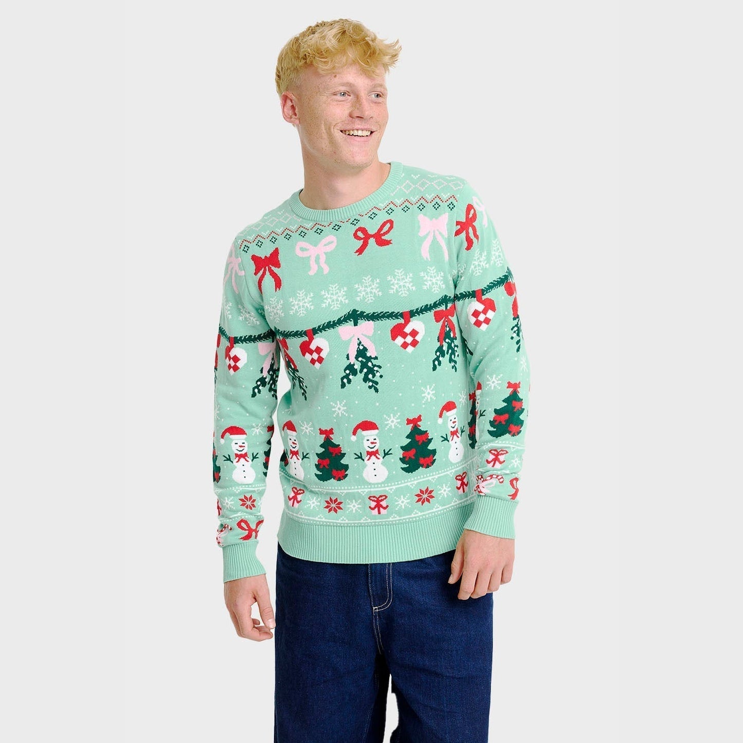 The Tied Christmas Sweater Men's