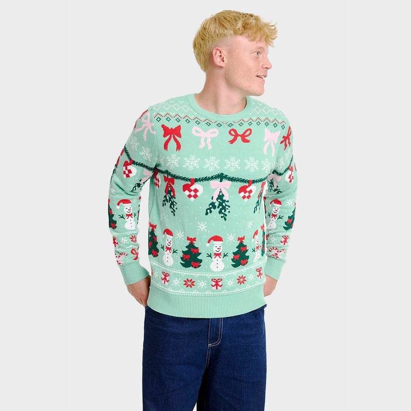 The Tied Christmas Sweater Men's