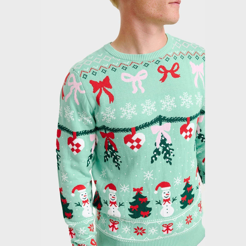The Tied Christmas Sweater Men's