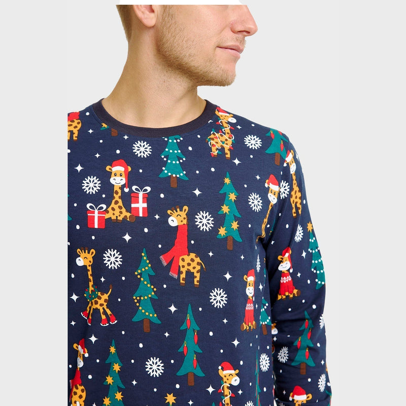 The Giraffe Christmas Pajamas for Men