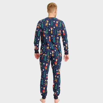 The Giraffe Christmas Pajamas for Men