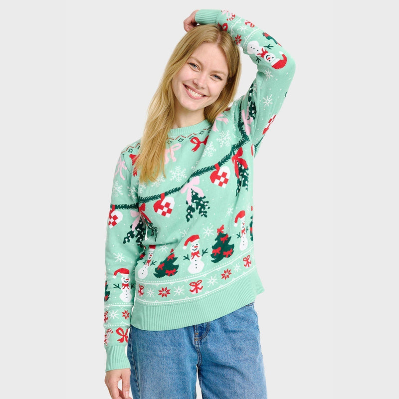 The Tied Christmas Sweater Women's