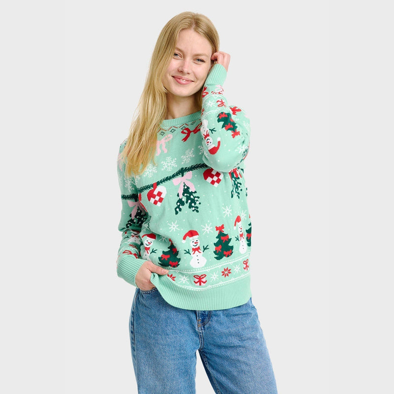 The Tied Christmas Sweater Women's