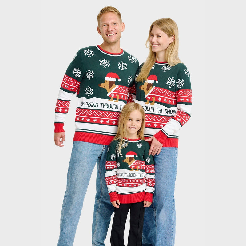 Dashing Around Christmas Sweater Men's