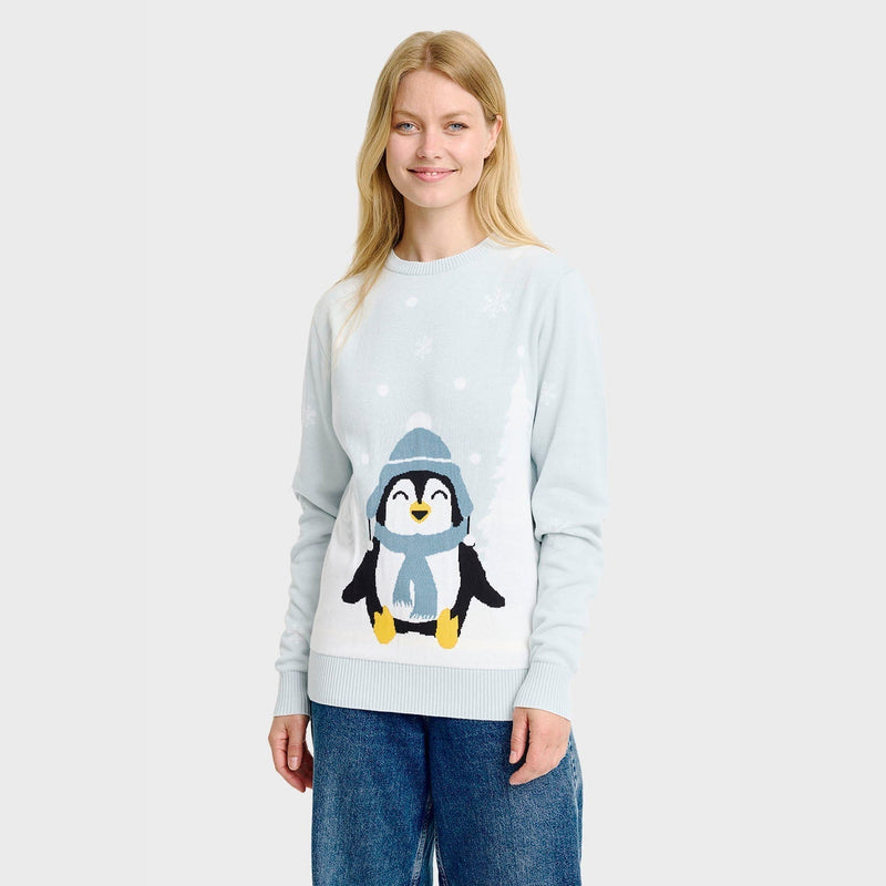 The Cute Penguin Christmas Sweater Women's