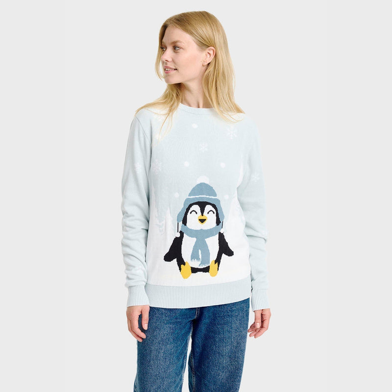 The Cute Penguin Christmas Sweater Women's
