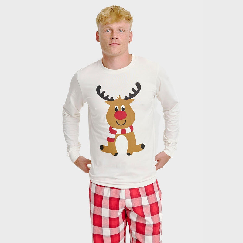 The Reindeer Pajama Top Men's