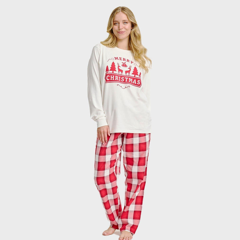 The Cheerful Christmas Pajama Top Women's