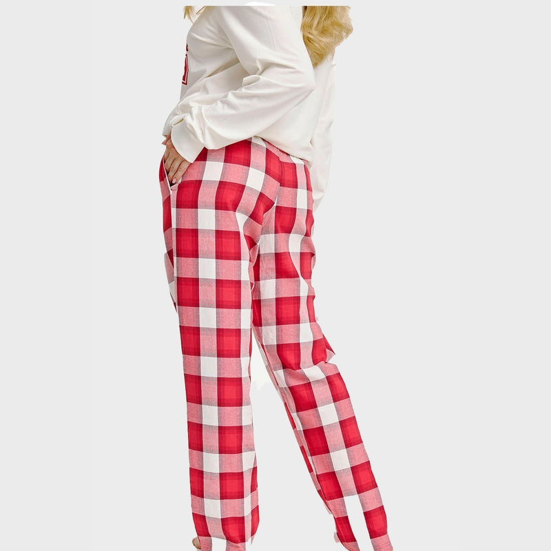 Flannel Christmas Pants Men's