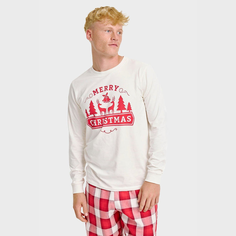 The Cheerful Christmas Pajama Top Men's