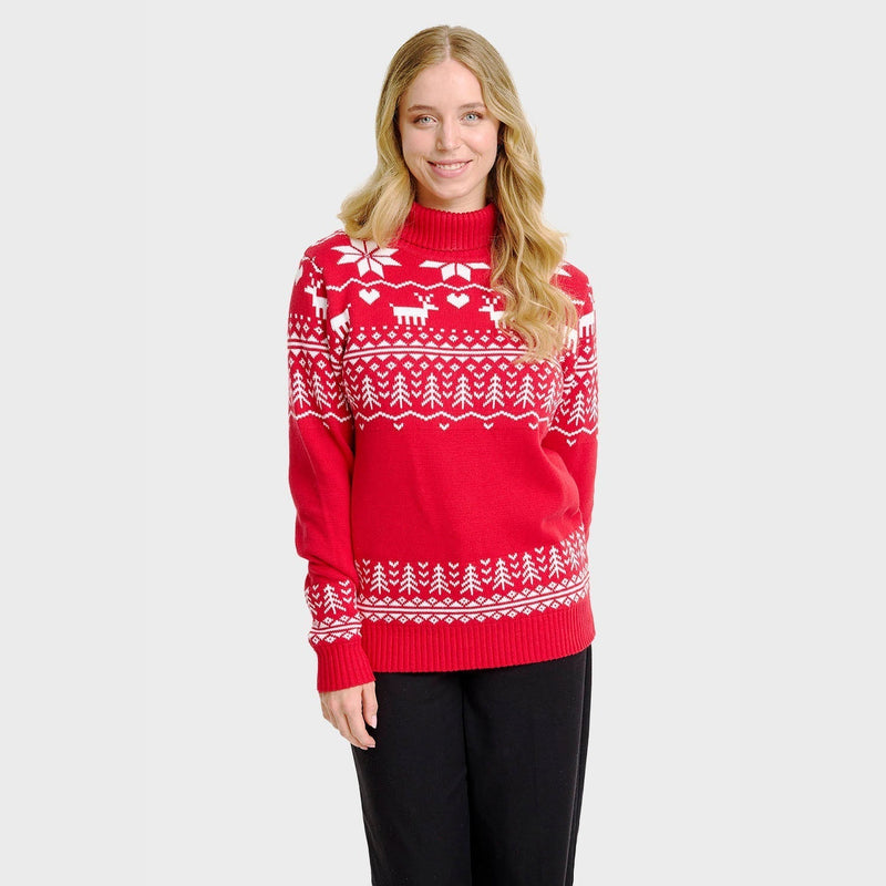 The Greenland Christmas Turtleneck Sweater Women's