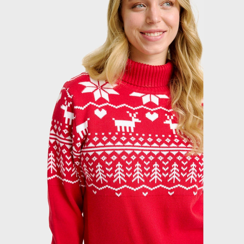The Greenland Christmas Turtleneck Sweater Women's