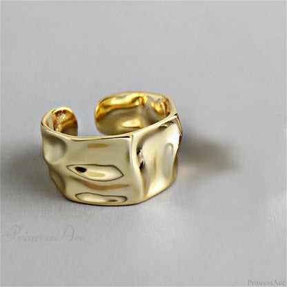 Stylish Silver Simple Gothic Ring