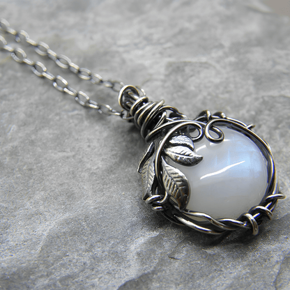 Lunar Enchantment Moonstone Necklace